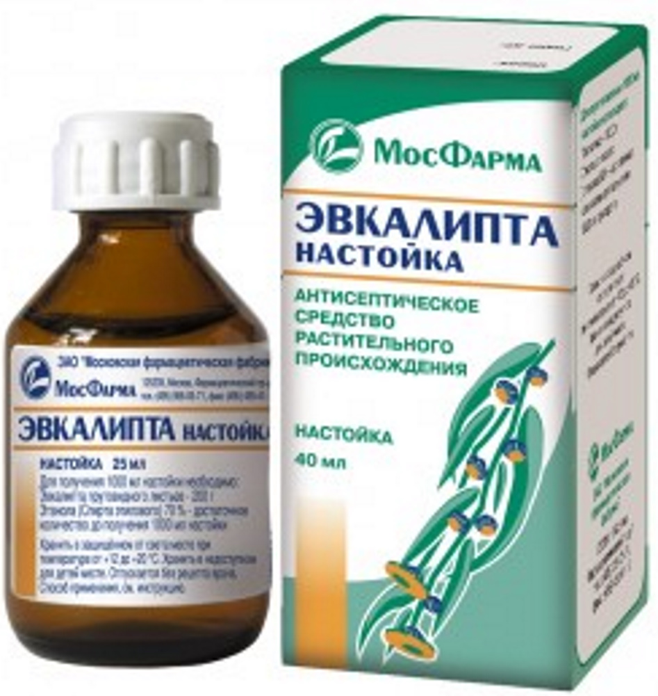 Мосфарма Эвкалипта Настойка 25мл