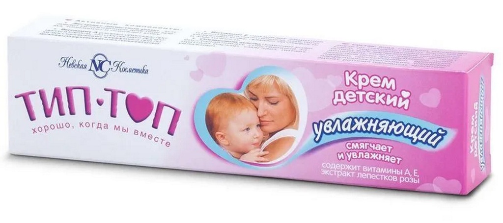 Невская Косметика Тип-Топ Крем Детский Увлажняющий 40мл