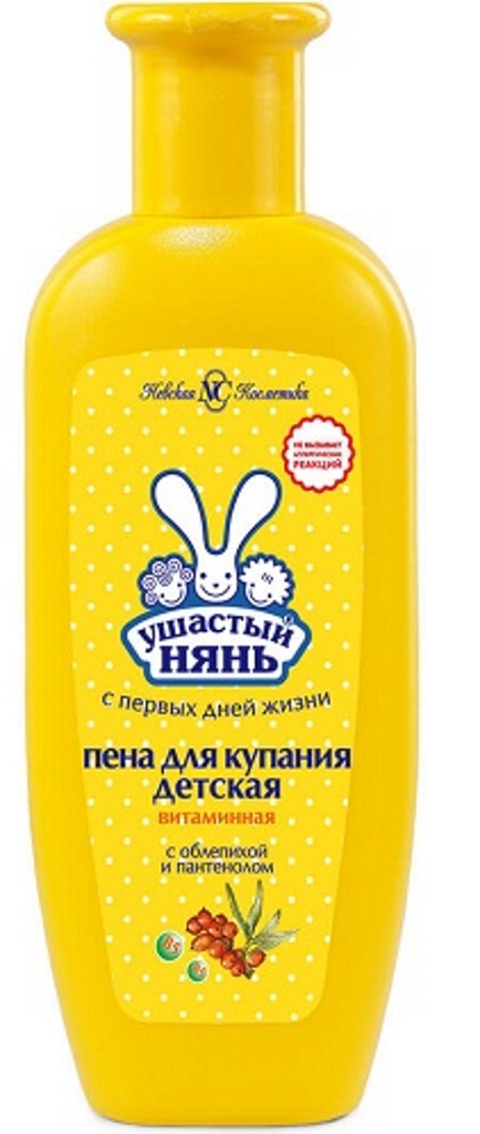 Невская Косметика Ушастый Нянь пена для Ванны с Облепихой 250мл
