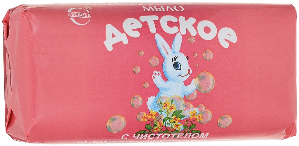 Свобода Туалетное Мыло Детское с Экстрактом Чистотела 100гр